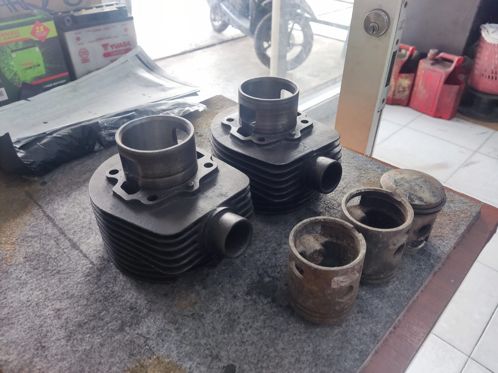 Blok dan Poring Vespa